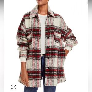Bagatelle.NYC Plaid Flannel Shirt Jacket size XS  NWOT